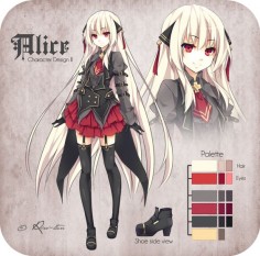 Alice Character Design II by Rini-tan