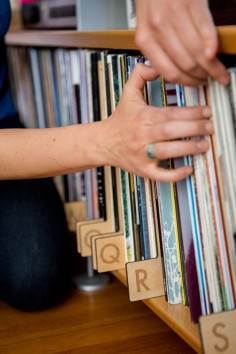 Alphabetize Your Record Collection With These Laser Cut Wood Dividers in technology style fashion main  Category