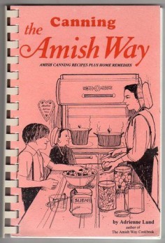 Amish canning recipe book