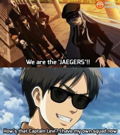 And finally Eren got his own squad - "The Jaegers" || Anime : Akame ga Kill and Shingeki no Kyojin ~