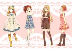 Anime fashions ♥