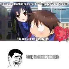 anime rule number one ^__^ ~ me #anime #memes #funny #manga