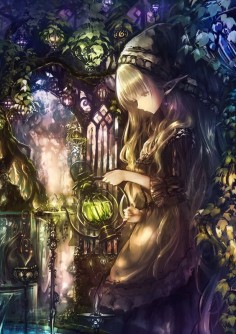 #anime This is so beautiful it looks like it should be in a story book about Elfin.