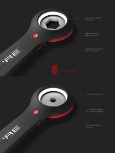 Aperture Wrench on Industrial Design Served
