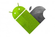 Apple Android heart