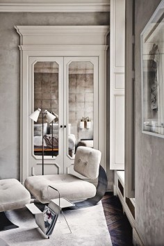 Architect Joseph Dirand's beautifully minimal Paris apartment.