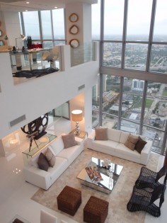 Artefacto - Marquis Penthouse in Downtown Miami. Design Concept: URBAN LIVING! I really like the simplistic modern look of this.