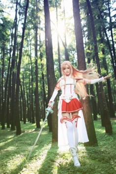 Asuna from Sword Art Online #cosplay #Asuna #SAO