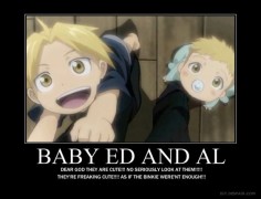 Baby Ed and Al!! - Fullmetal Alchemist