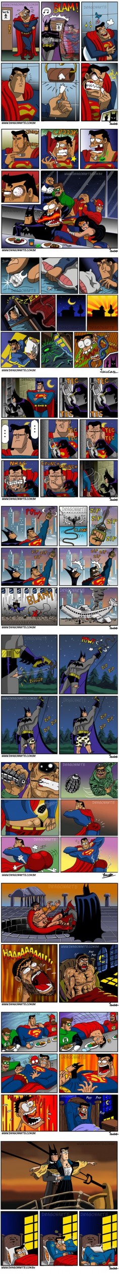 Bat Man & Super man