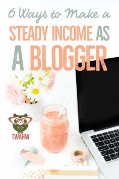 Being able to count on a certain amount of money each month from your blog is important. Here are a few ways you can make a steady income by blogging.