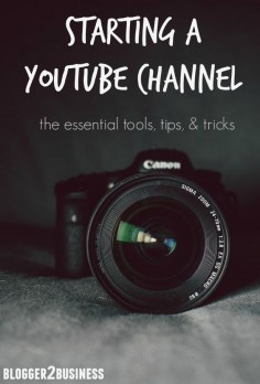 Blogging Tips | How to Blog | Starting a YouTube Channel