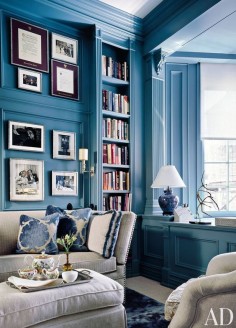 blue library