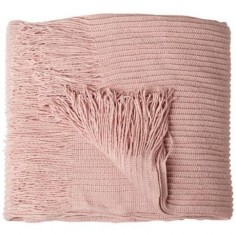 Blush Tone Decorative Throw Blanket