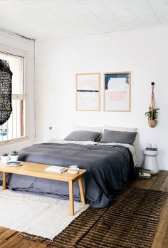 bright + airy bedroom feels