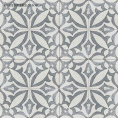 Cement Tile Shop - Encaustic Cement Tile Zebra Terrazzo