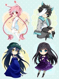Chibi commission batch 27 by inma on deviantART