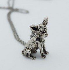 Chihuahua Charm w/ necklace