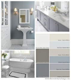 Choosing paint colors for the bathroom are tricky but with our tips about lighting and things to think about can help you better choose the perfect color.