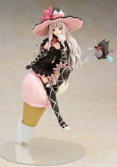 ☄★○ collectible anime figures ~ like 2D come to life ♥ "Shining Hearts" figure - ice cream - magical girl - witch costume - sweets - moe - cute - kawaii ○★☄