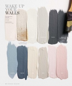 color palette inspiration - neutrals with charcoal, navy, and pale pink