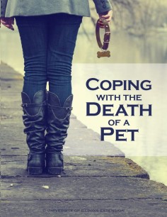 Coping with the Death of a Pet - helpful resource for grieving pet owners.