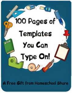 cover lapbook templates