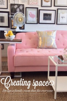 Creating space in a fun colorful way!