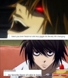 Death Note text posts.