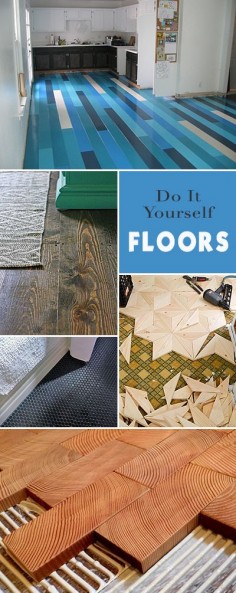 Do It Yourself Floors • Great ideas, projects and tutorials!