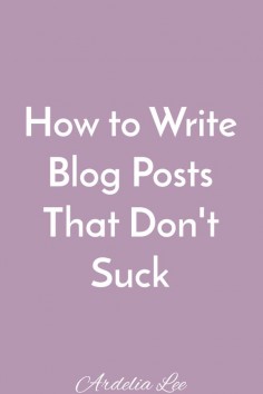 Do you long to write incredible blog posts that people can’t wait to share? There are certain best practices you should follow to create blog posts that are full of valuable information. Encourage your audience to share you wonderful posts by reading this and then applying what you learned to your own posts. Click through to check out how you can write blog posts that don’t suck.