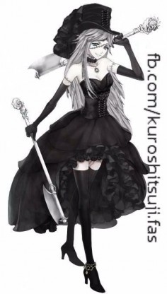 Does anyone else watch "Black Butler"? (its anime) Well, I found the Undertaker genderbend!