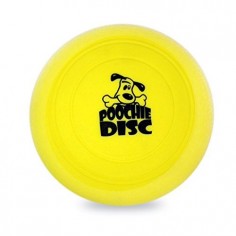 Dog Frisbee Toy Yellow Silicone Large or Small Dogs Puppy and Dog Training