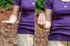 Dog training hand signals — great for obedience training competitions, or for training a dogs with hearing disabilities!