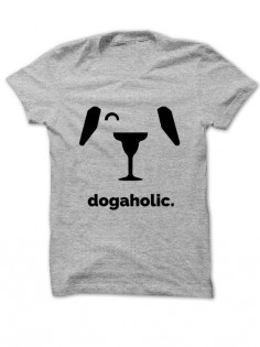 "Dogaholic" Women's Basic T-Shirt