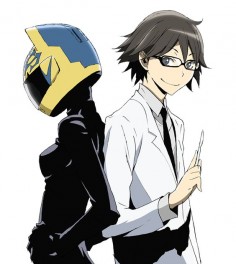 Durarara!!x2 Celty and Shinra- my fav couple in Durarara!! If you haven't watched it you need to