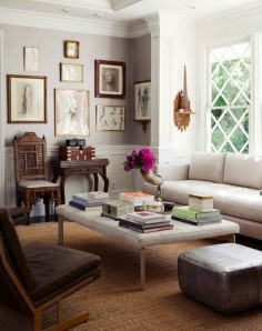 Eclectic sitting room
