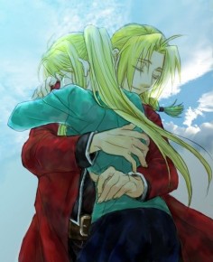 Edward Elric and Winry Rockbell