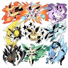 Eevee evolutions-make it into a tattoo and everytime you hit a milstone get one or have it wear it represents a person who means something to you.