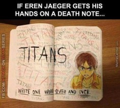 Eren+death note ...