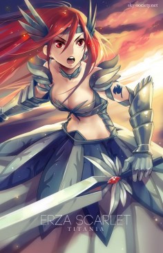 Erza Scarlet from Fairy Tail #anime