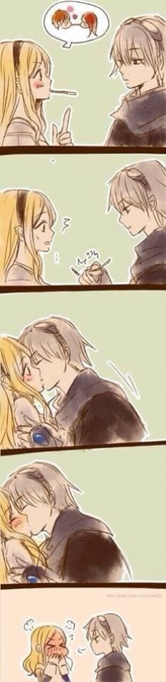 Ezreal and Lux, the second best pairing in League "you don't need to play the pocky game to get a kiss."