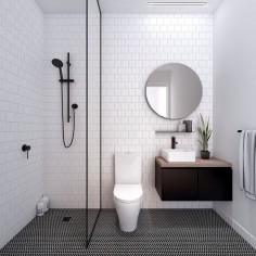 Fab bathroom with a masculine edge