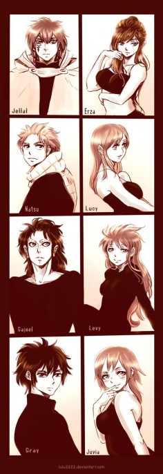 Fairy Tail Couples by Lulu2222 on deviantART