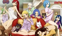 Fairy Tail - Lucy, Mirajane, Juvia, Cana, Levy, Charles, Evergreen and Bisca