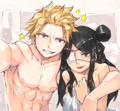 fairy tail sting and minerva (I don't really ship this)