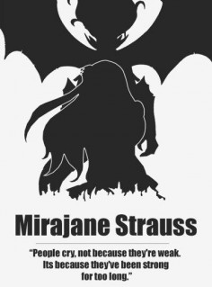 Fairy Tail's Mirajane Strauss She Uses A Magic To Make Her Transform She's Also In Fairy Tail But Isn't In Their Strongest Team Considering Her Backstory.