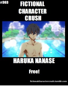 Fictional Character Crush: Haruka Nanase