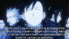 fullmetal headcanon | Fullmetal Headcanon, Shortly after Ling became emperor, he changed the ...