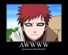 Gaara| I can't resist that face. Yes gaara you can have the last cookies.
